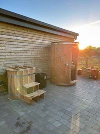 Premium Traditional Sauna & Ice Bath Contrast Combo